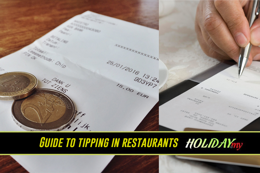 Guide to tipping in restaurants